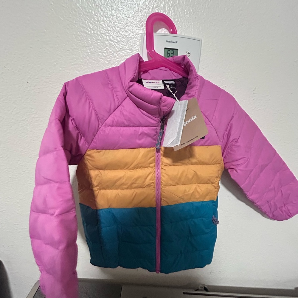 Patagonia Kids' Pink Puffer Jacket